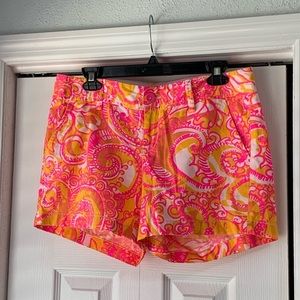 Lilly Pulitzer Size 6 Shorts Callahan floral print